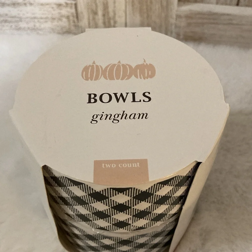 Target BP Fall 2019 Stackable Gingham Bowls